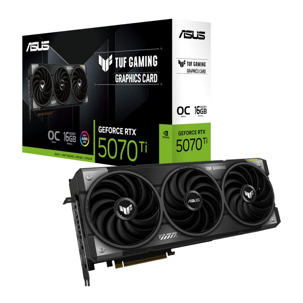 Asus TUF Gaming GeForce RTX 5070 Ti 16GB GDDR7 OC Graphics Card - Image 4