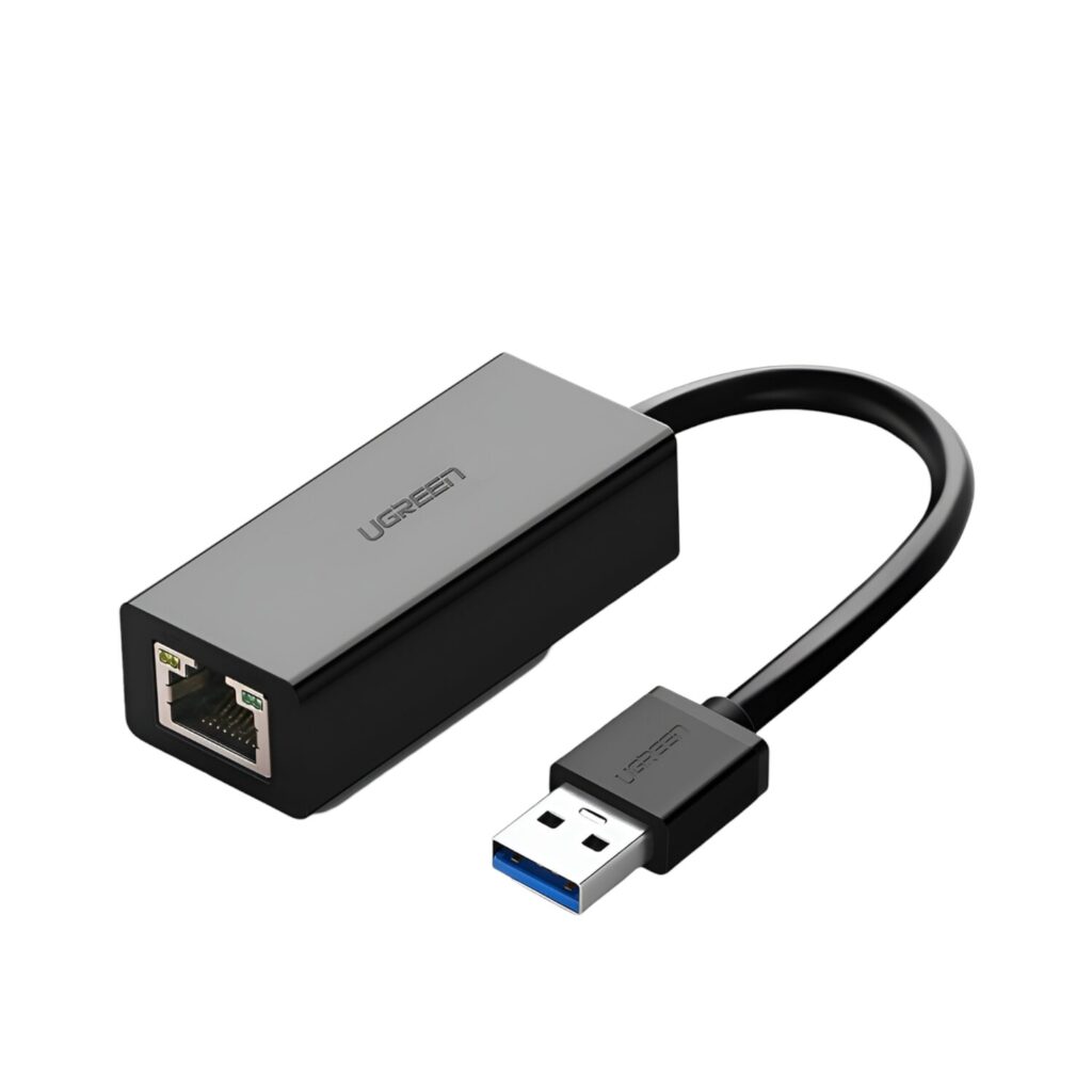UGREEN CM111 USB3.0 to RJ5 Gigabit Ethernet Adapter - Black - Image 3