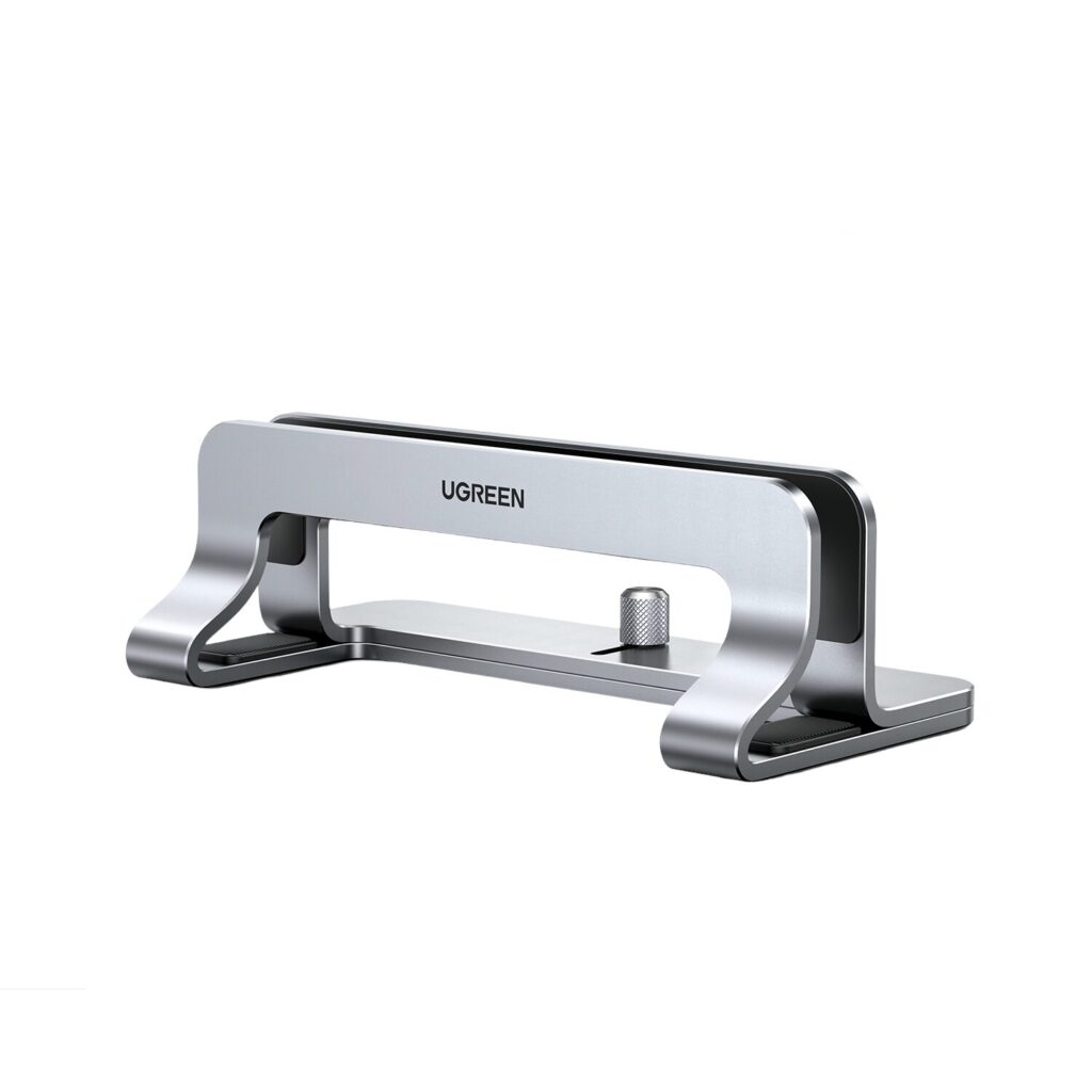 UGREEN Vertical Aluminium Laptop Stand, with Extensible Slot - Image 1