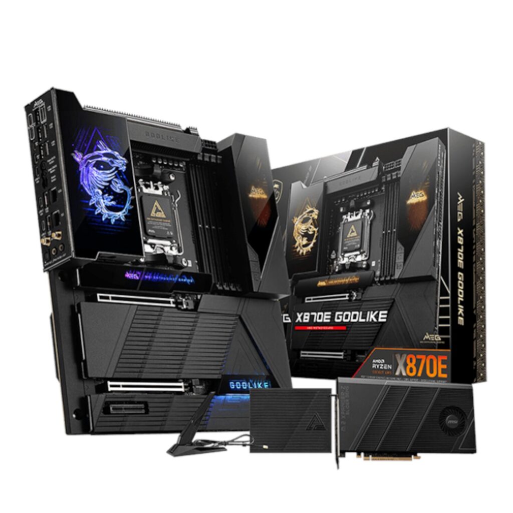 MSI MEG X870E GODLIKE E-ATX AM5 Motherboard with Wi-Fi 7 - Image 4
