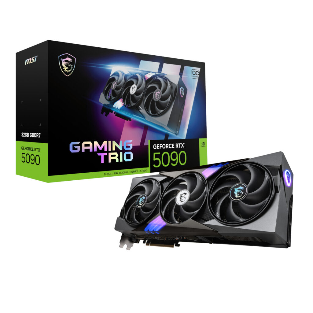 MSI GeForce RTX 5090 GAMING TRIO OC 32G Graphics Card - Image 2