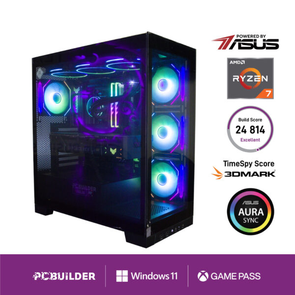 PCBuilder Ryzen 5 8400F RECON Windows 11 Gaming PC - Syntech