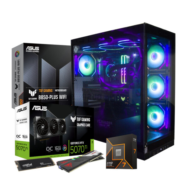 PCBuilder Ryzen 7 9700X VALOUR Windows 11 Gaming PC - Syntech