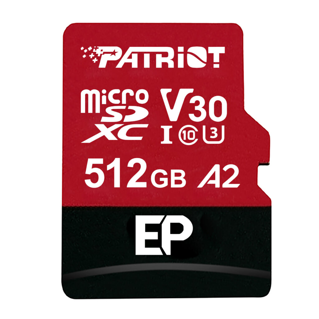 Patriot EP V30 A2 512GB Micro SDXC Memory Card (Without Adapter) - Image 2