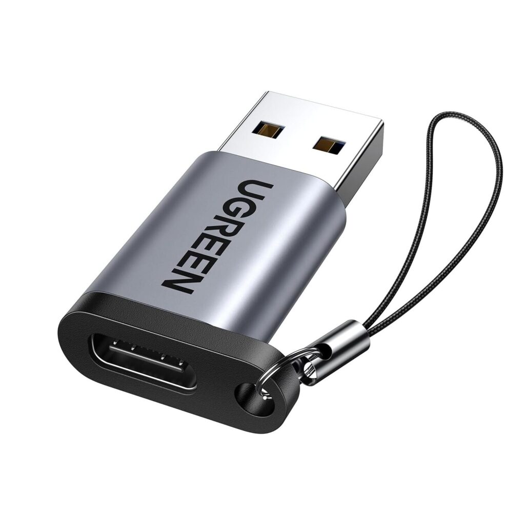 UGREEN USB 3.0 Male to Type-C 3.1 Female Adapter, Data Transfer and Charging - Image 4