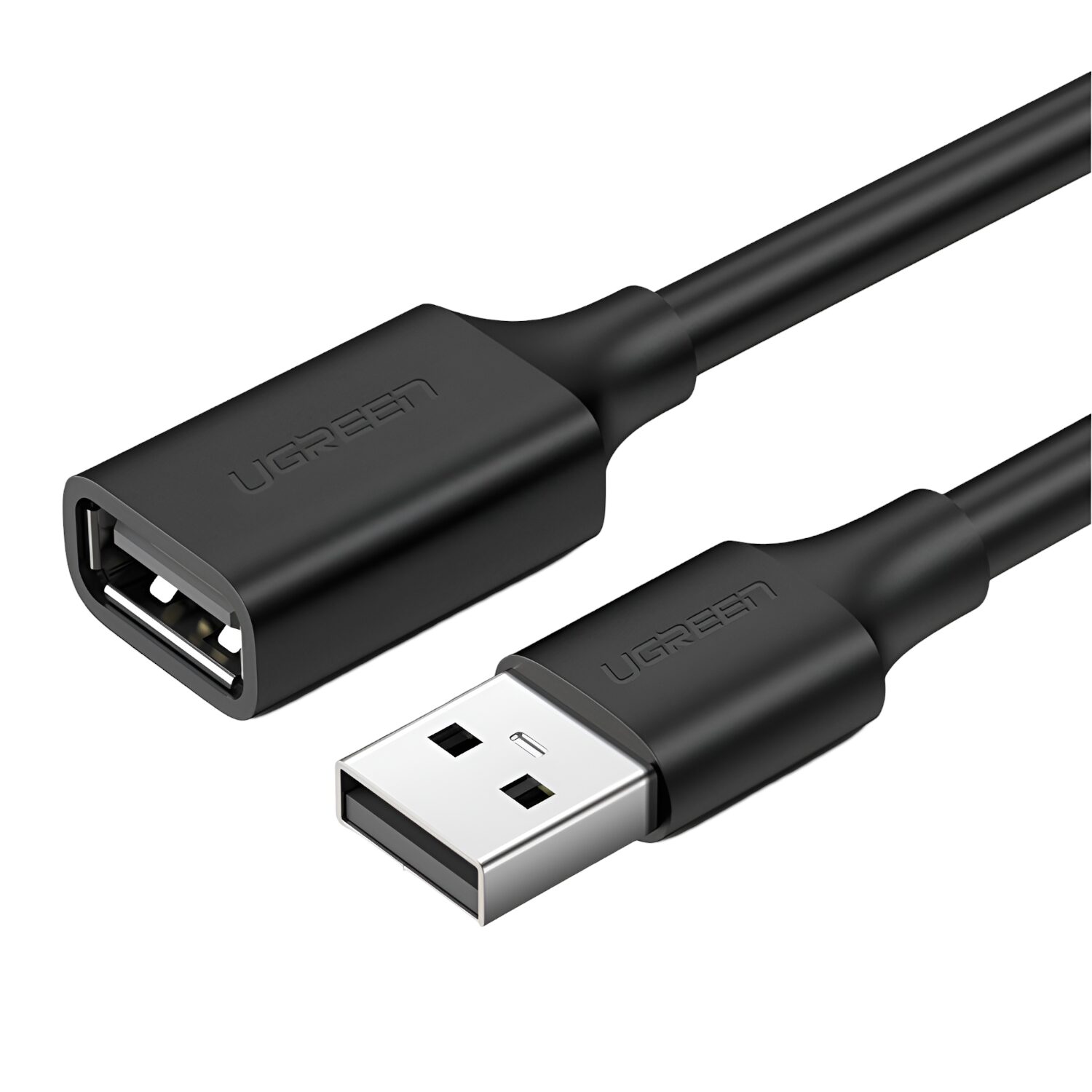 UGREEN USB 2.0 Extension Cable โ Male to Female, 480Mbps Data Transfer - 1.5m