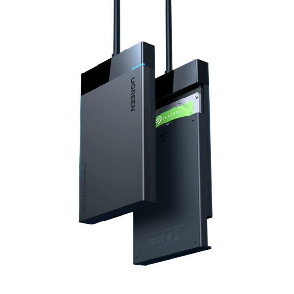 UGREEN USB 3.0 to 2.5” SATA Hard Drive Enclosure (Non-Detachable