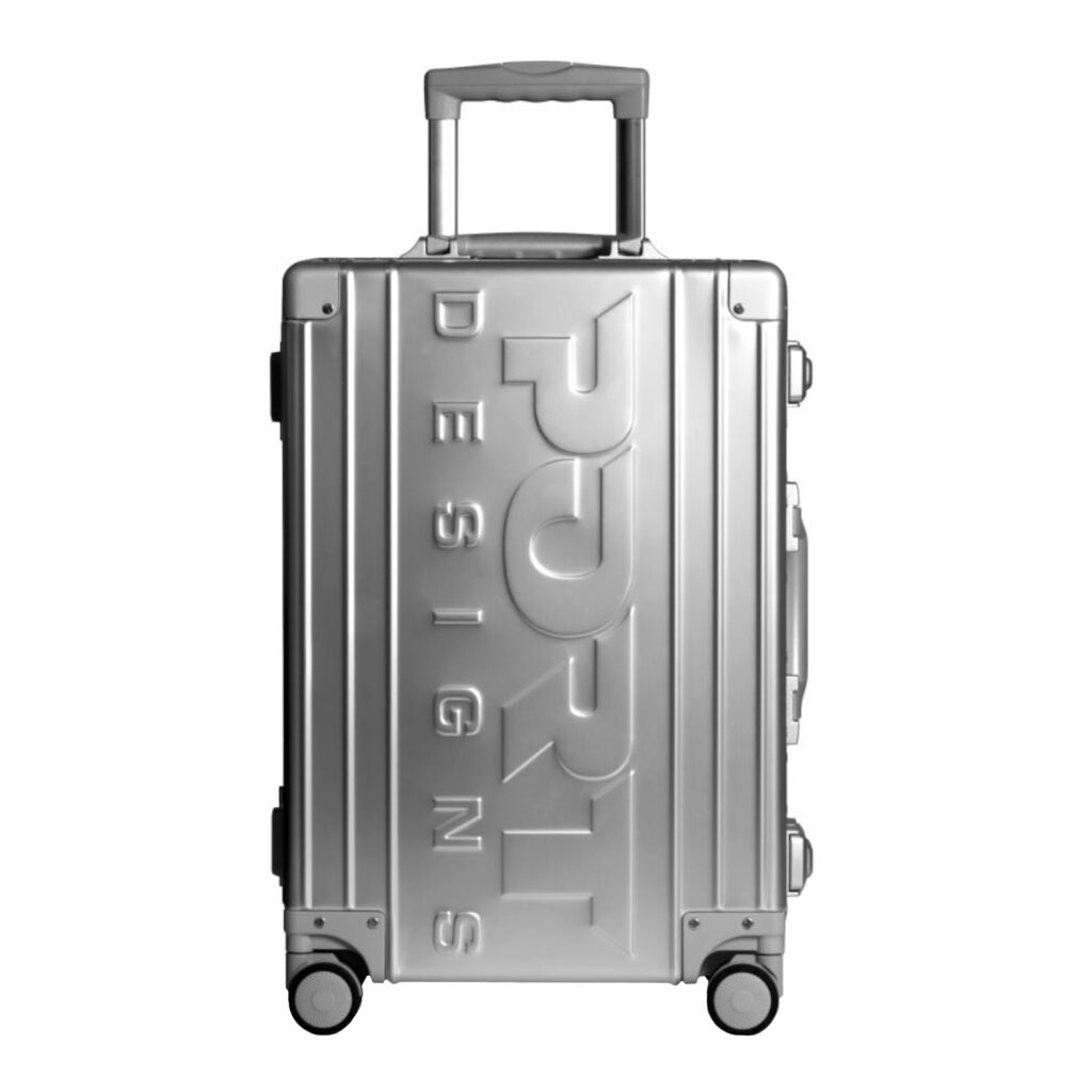 Port Designs VAL D'ISERE 30L Metal Travel Suitcase - Image 2
