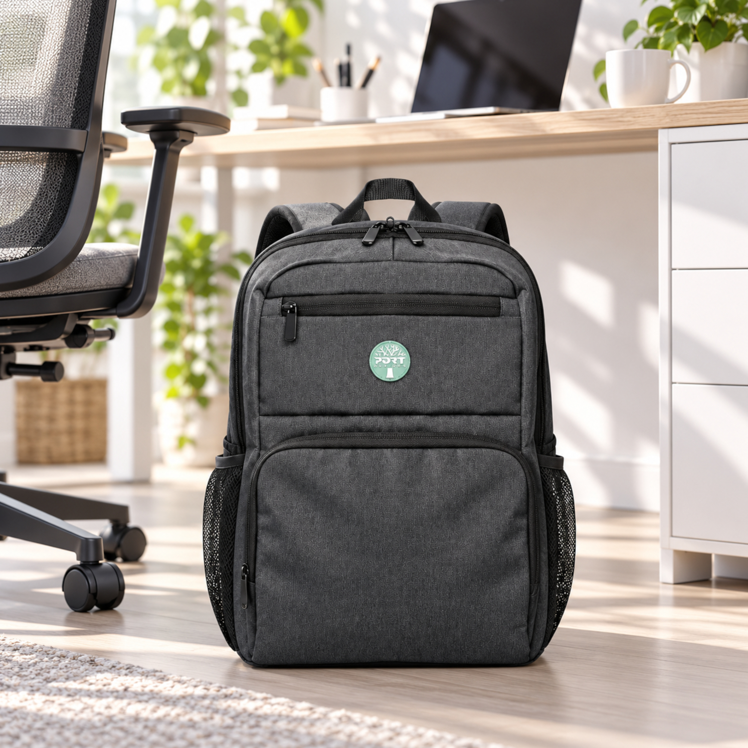 Port Designs Seattle 15.6" Backpack - Grey 4