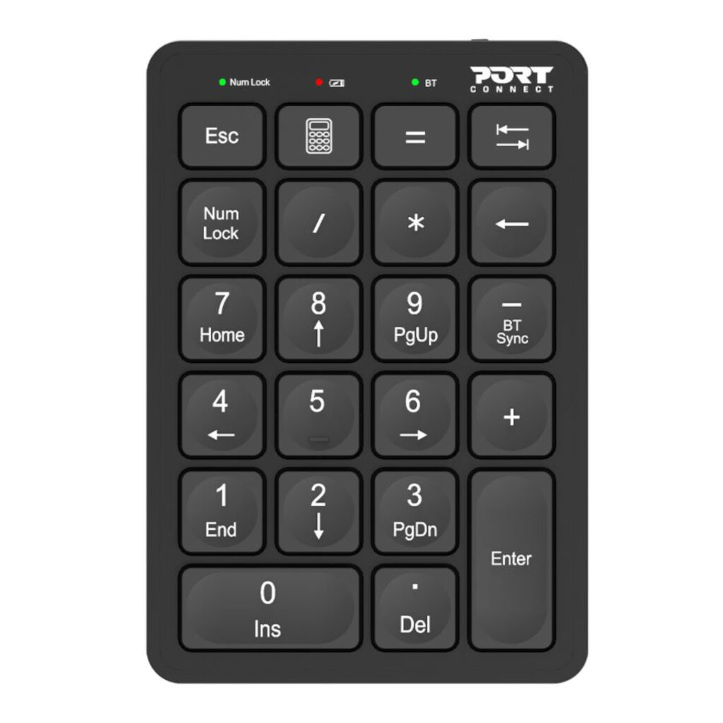 Port Connect Bluetooth Rechargeable Keypad - Image 2