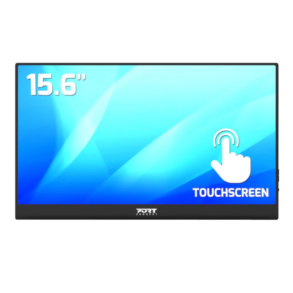 Port Connect 15.6" Full HD Touchscreen Portable Monitor - Image 1