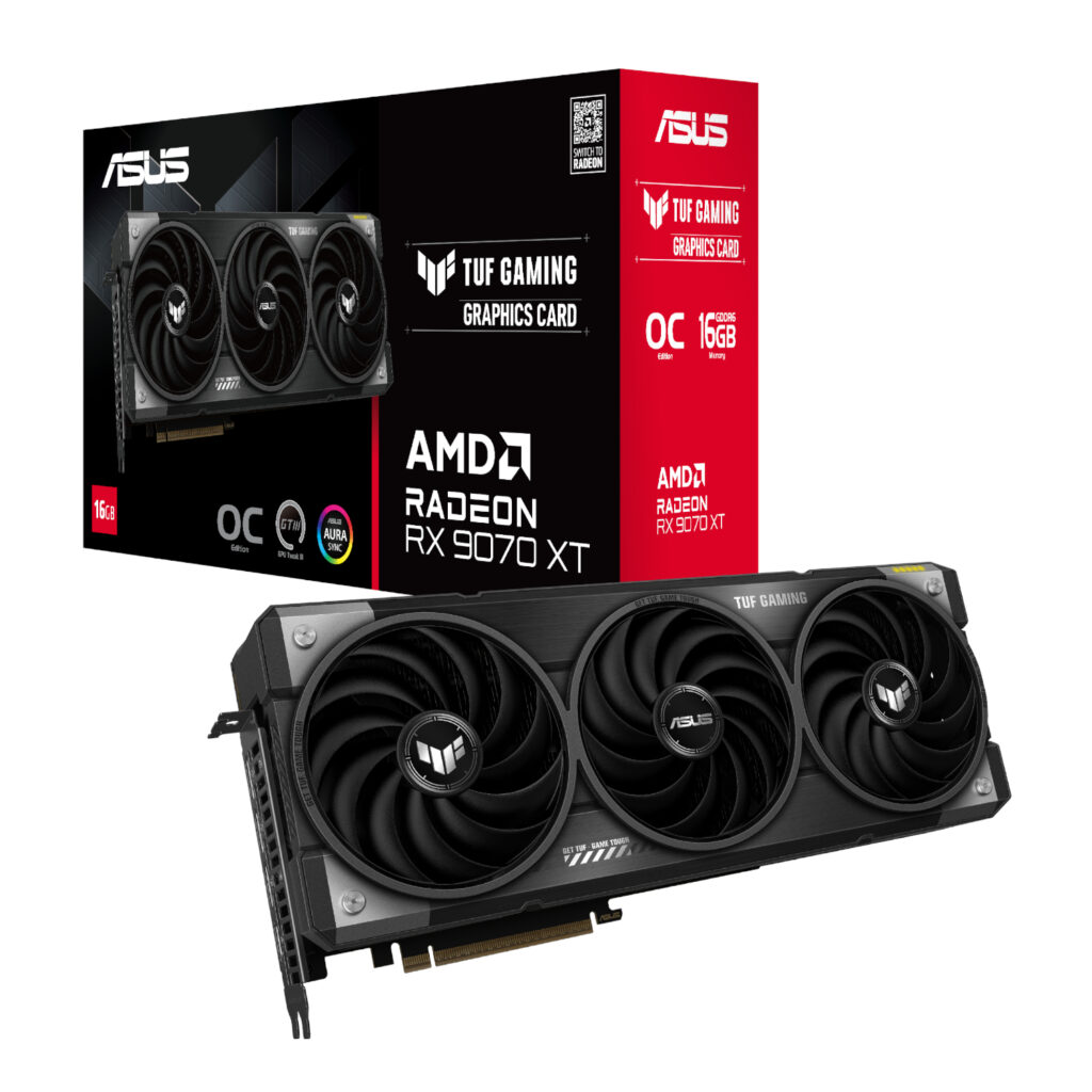 Asus TUF Gaming Radeon RX 9070 XT OC Edition 16GB GDDR6 Graphics Card - Image 4