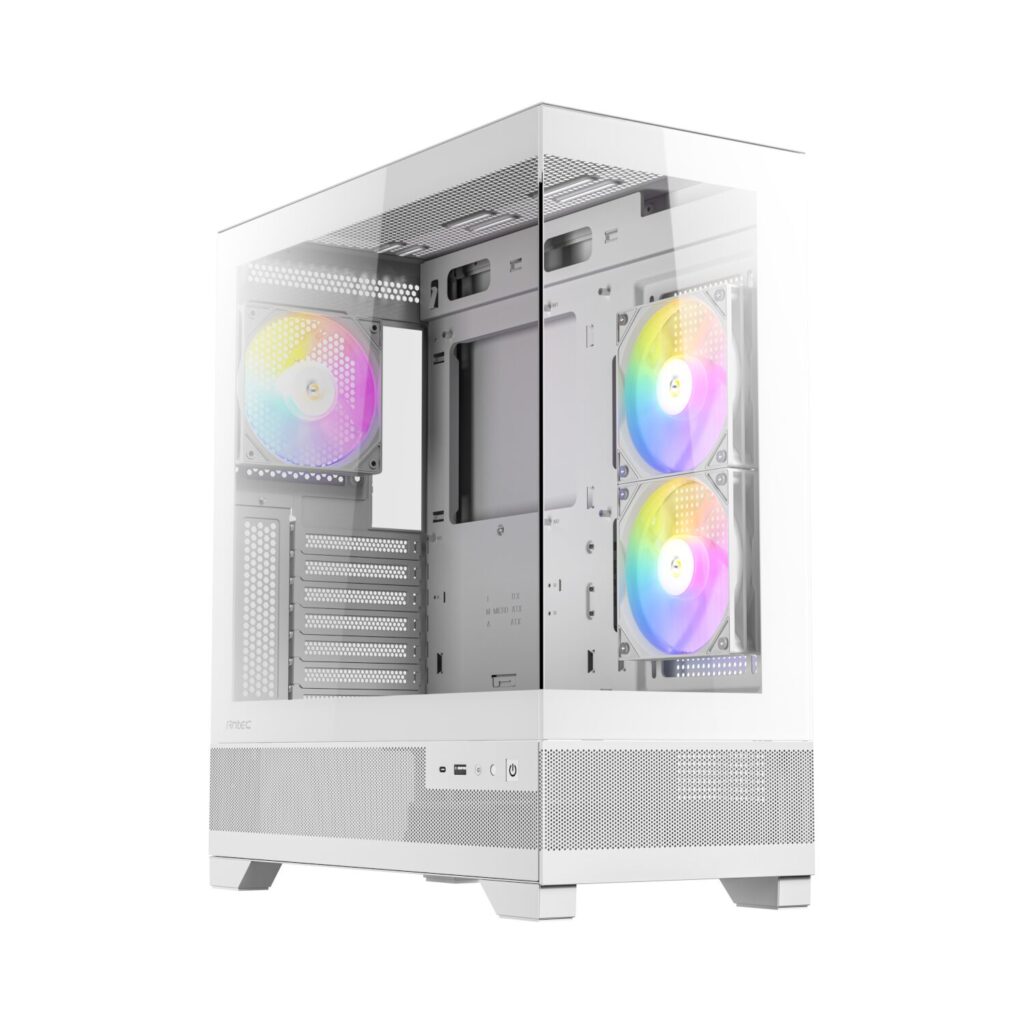 Antec CX700 ARGB Mid-Tower Gaming Chassis - White - Image 4
