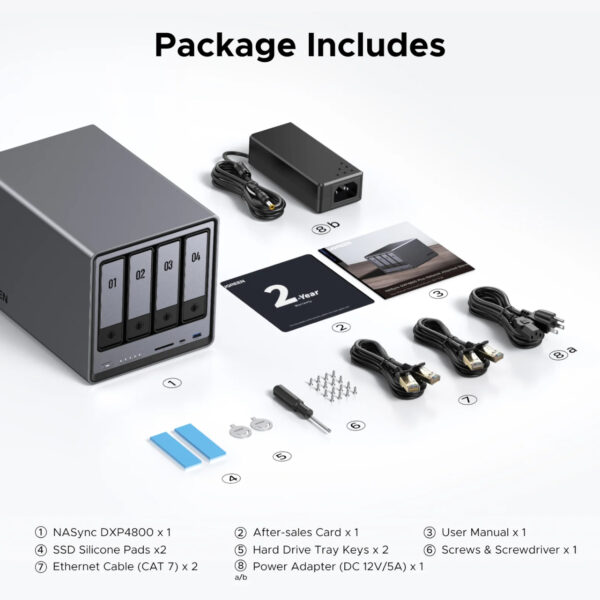UGREEN NASync DXP4800 4 Bay NAS - Syntech