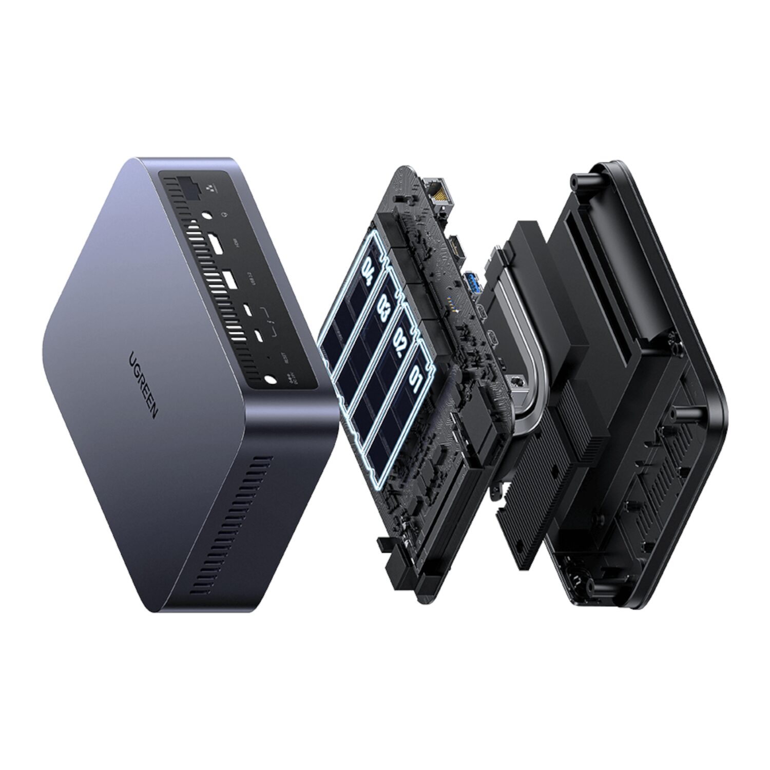 UGREEN NASync DXP480T Plus 4-Bay NAS – Syntech