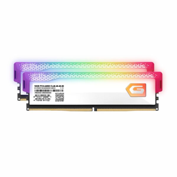GeIL Orion 32GB Kit(2x16GB) 6000MHz RGB DDR5 RAM - White - Syntech