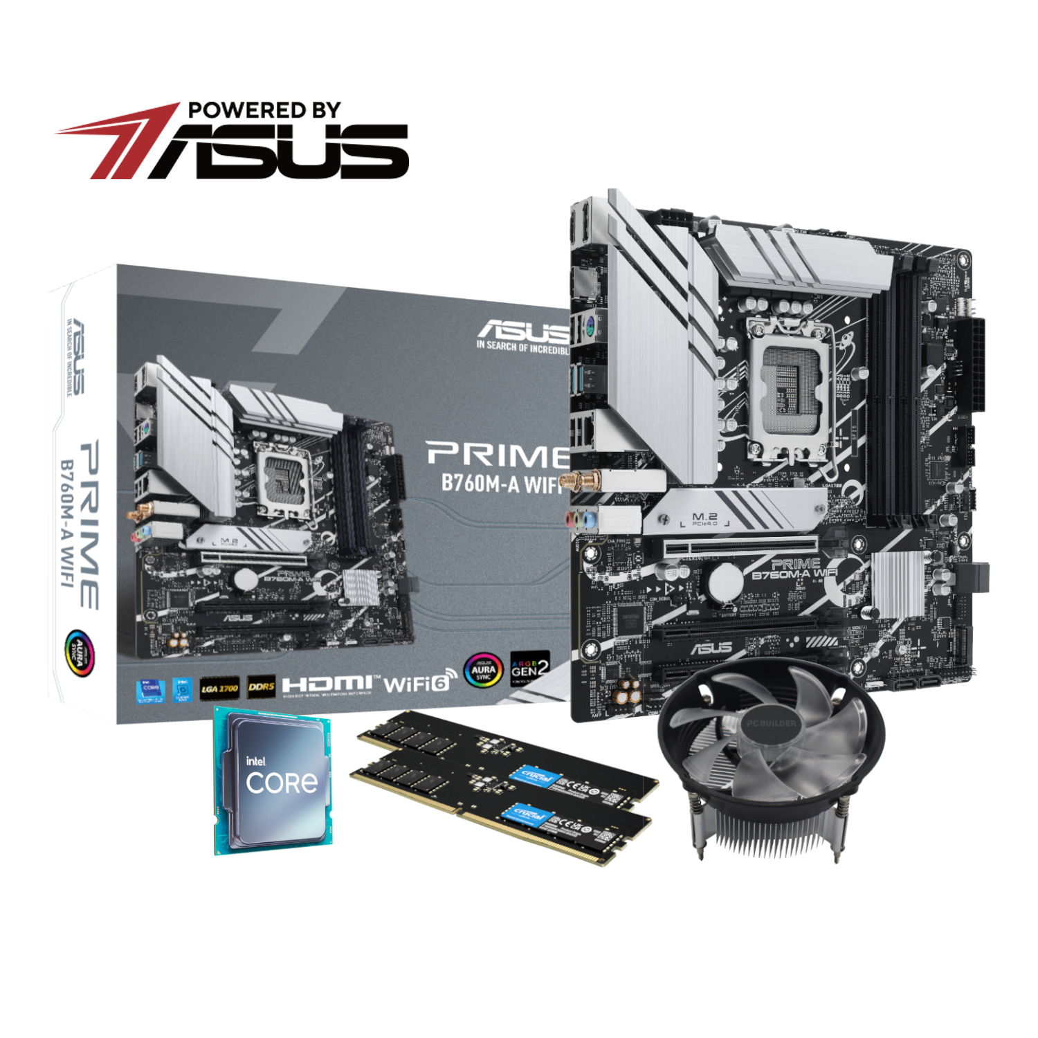 PCBuilder Intel Core i7-12700 LEVEL UP Core Upgrade Kit