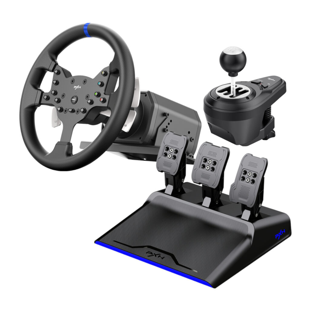PXN V99 Force Feedback Steering Wheel - Image 4