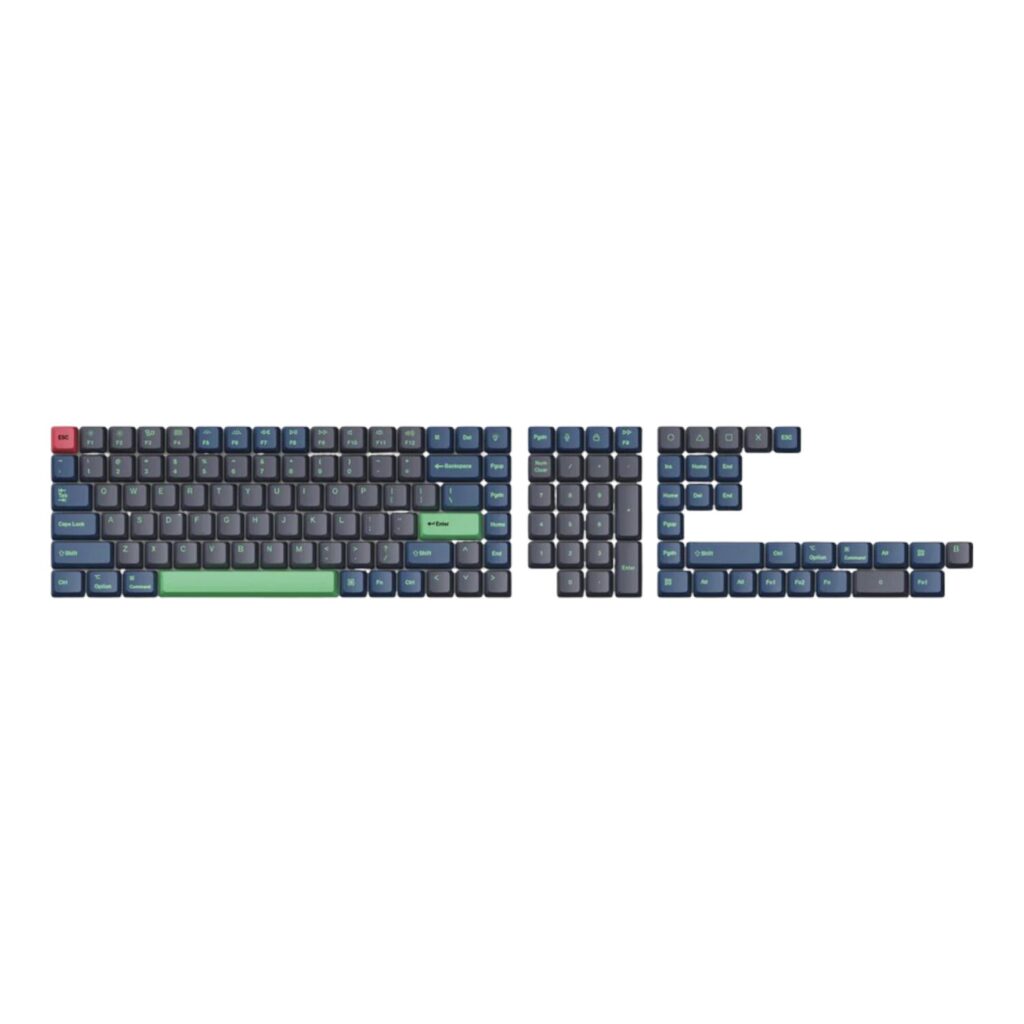 Keychron OEM Dye-Sub PBT Keycap Set – Hacker (Version C, PBT, OEM Profile, MX-Compatible) - Image 1