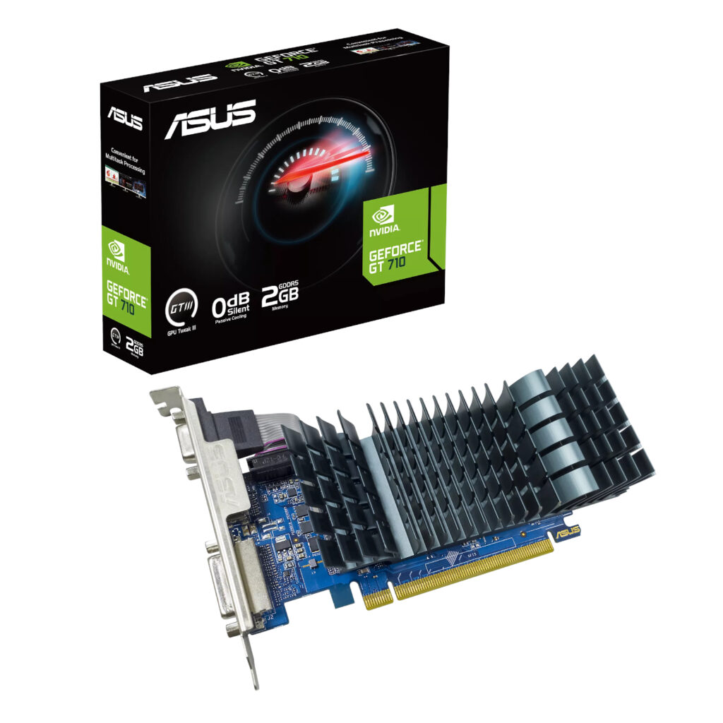 Asus GeForce GT 710 2GB GDDR5 EVO Graphics Card - Image 2