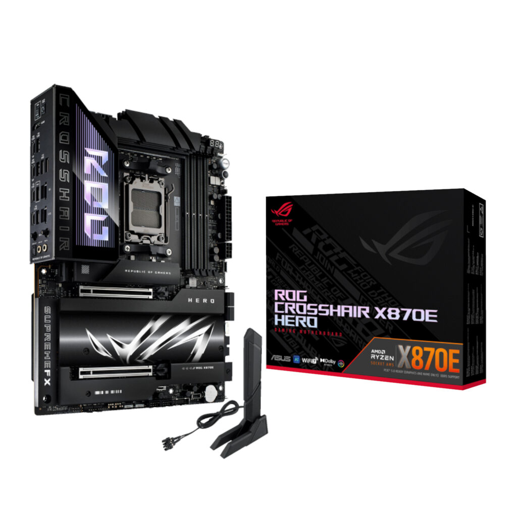 Asus ROG Crosshair X870E HERO ATX Gaming Motherboard - Image 1