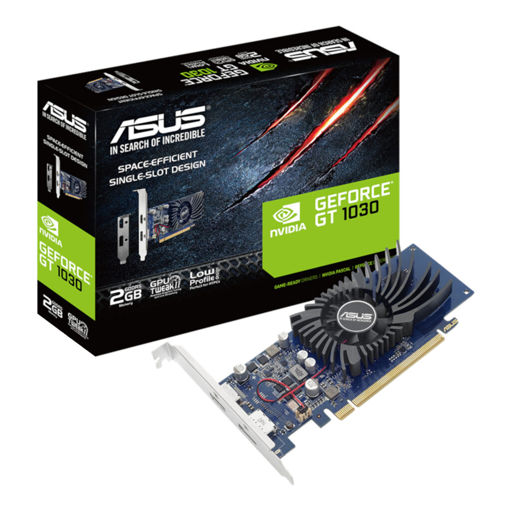 Asus GeForce® GT 1030 2GB GDDR5 Low Profile Graphics Card - Image 2
