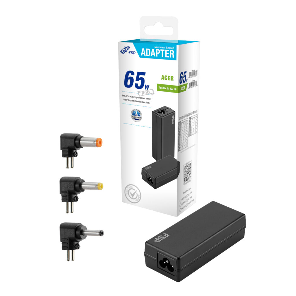 FSP PRO 65W Universal Laptop Adapter – Acer - Image 5