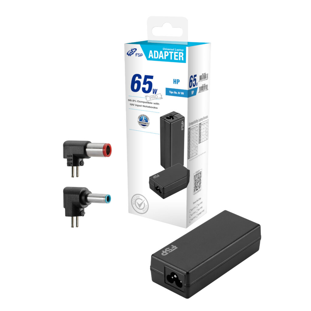 FSP PRO 65W Universal Laptop Adapter – HP - Image 4