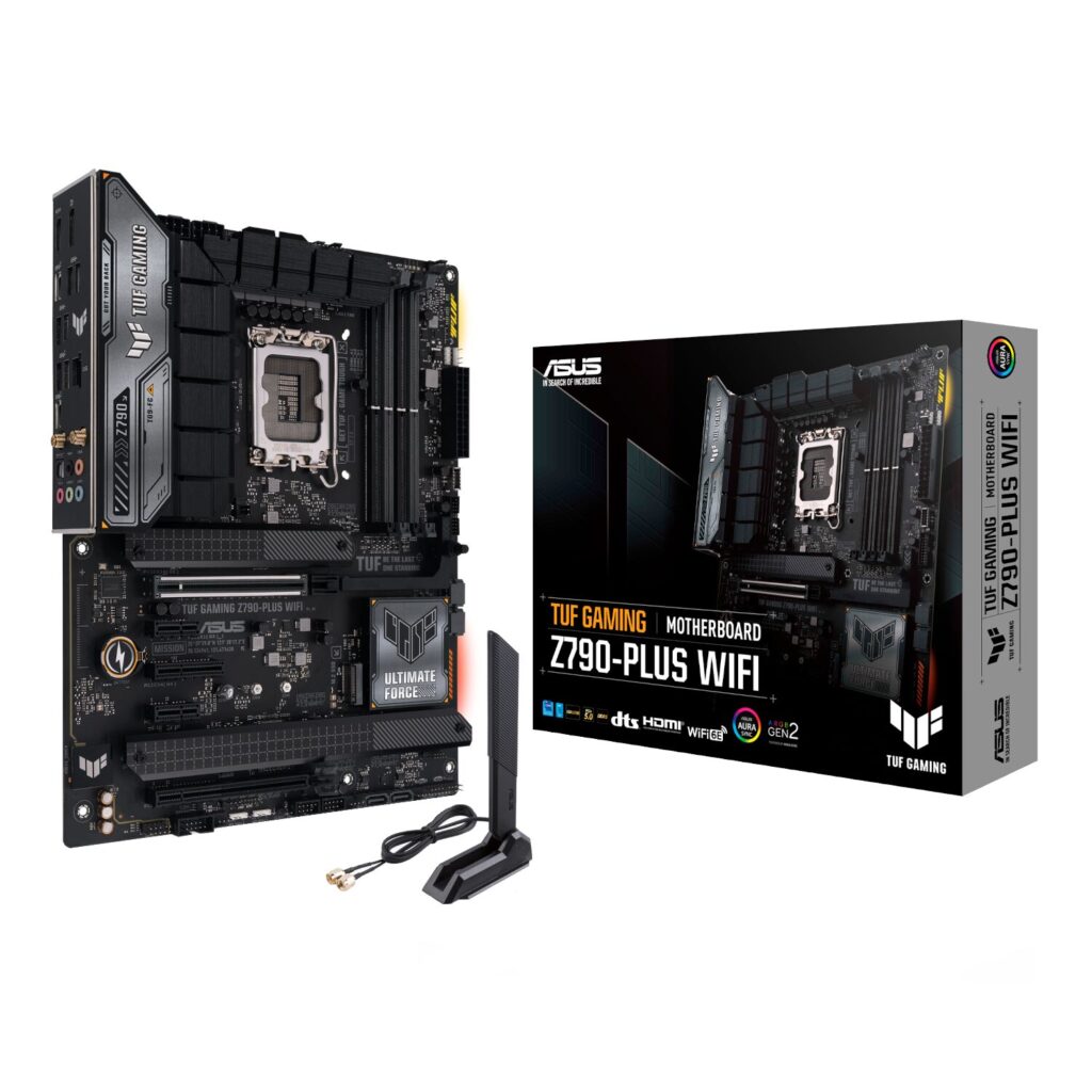 Asus TUF Gaming Z790-Plus Wi-Fi ATX Motherboard - Intel LGA1700, DDR5, PCIe 5.0. Wi-Fi 6E - Image 1