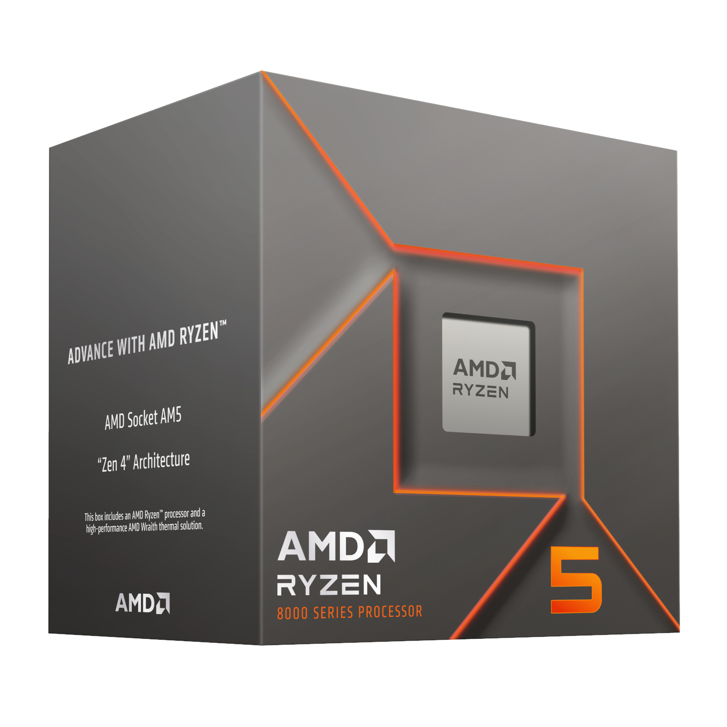 AMD Ryzen 5 8400F AM5 6-Core 4.2GHz CPU - AMD product image