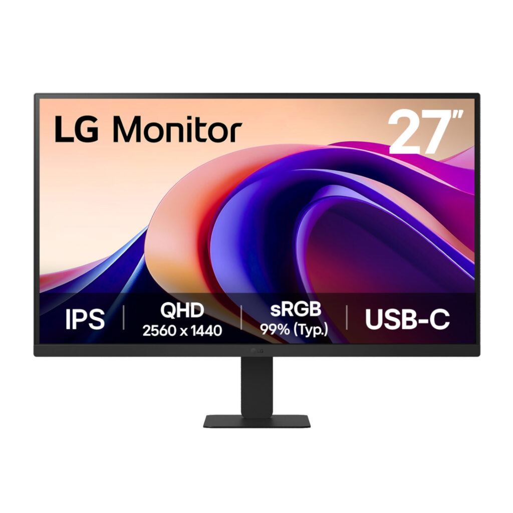 LG UltraFine 27" QHD IPS Monitor 100Hz with USB-C - Image 3