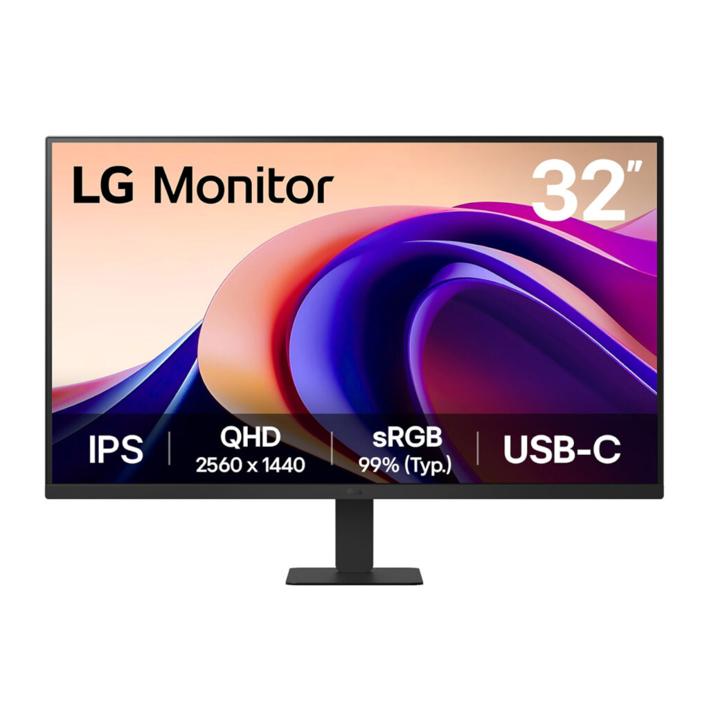 LG UltraFine 32" QHD IPS Monitor 100Hz with USB-C - Image 4