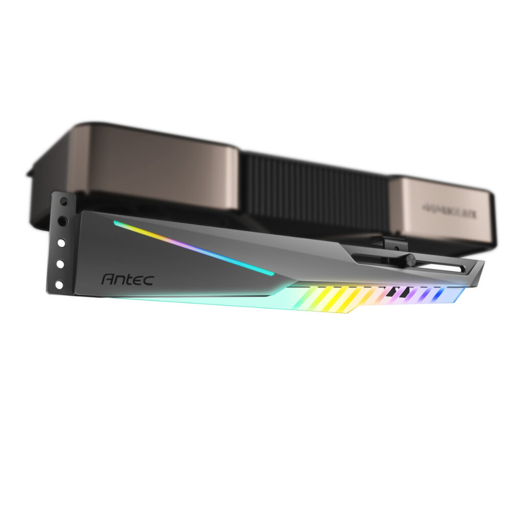Antec Dagger ARGB GPU Support Bracket - Black - Image 1