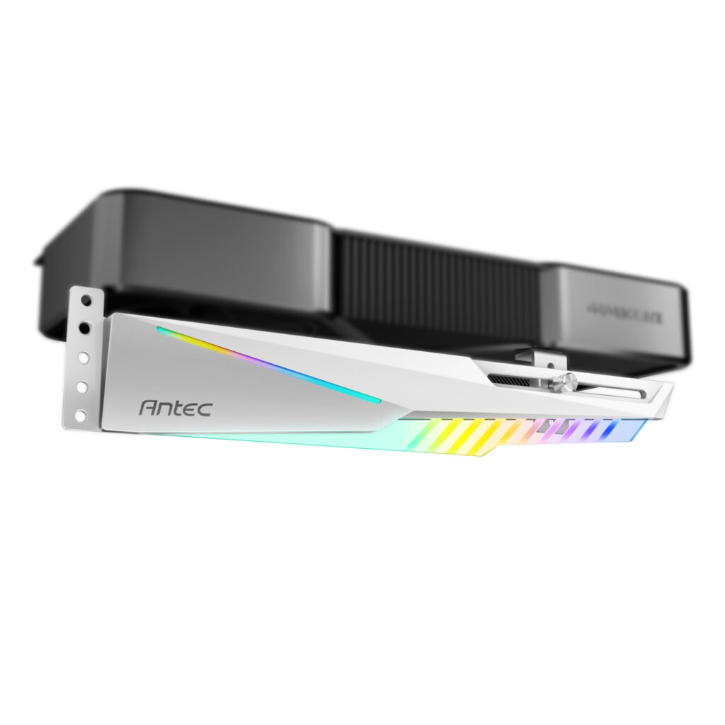 Antec Dagger ARGB GPU Support Bracket - White - Image 1