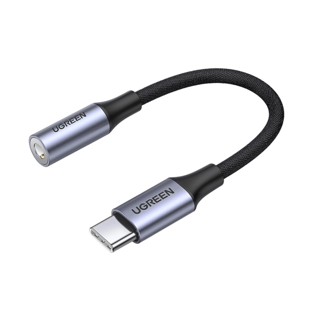 UGREEN AV161 USB Type-C to 3.5mm 10cm Adapter - Image 5