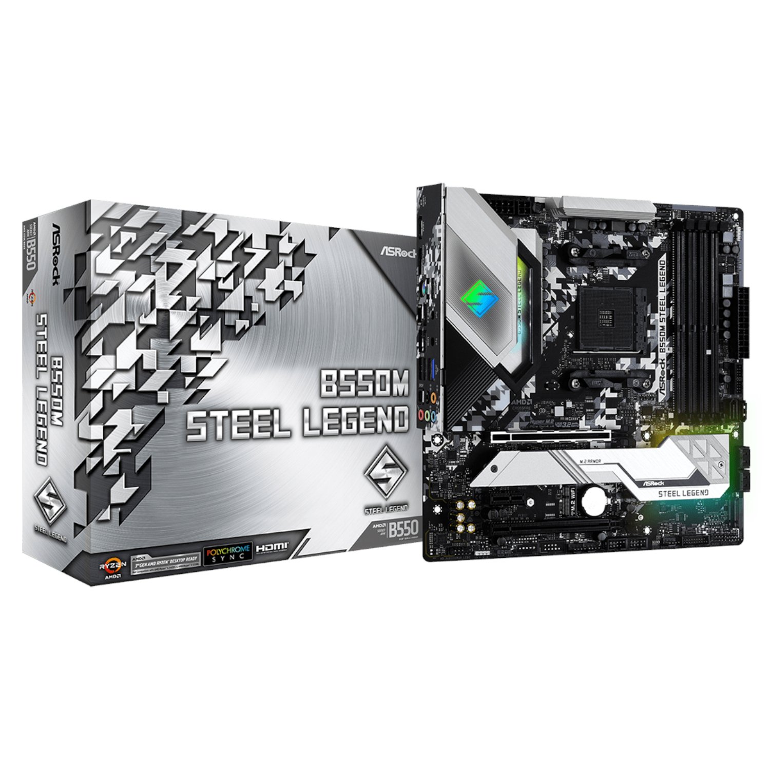 ASRock B550M Steel Legend AM4