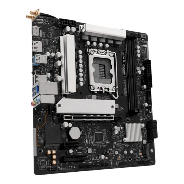 ASRock B860M-X Micro ATX DDR5 Motherboard (PCIe 5 & Wi-Fi 6E