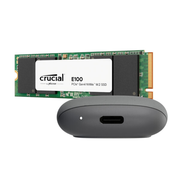 Asus Cobble M.2 SSD Type-C Enclosure and Crucial E100 1TB NVMe