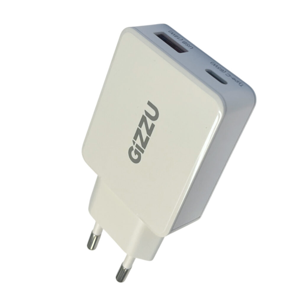 Gizzu 2-Port 65W GaN Wall Charger - Image 3