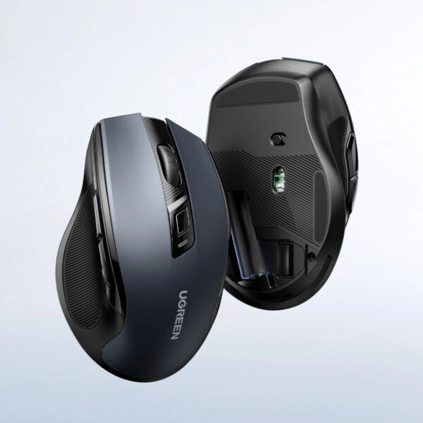 UGREEN MU006 2.4GHz Wireless Optical Mouse – Black - Syntech