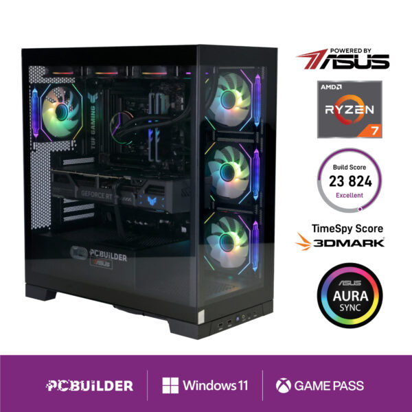 PCBuilder Ryzen 7 7800X3D ARCHON Windows 11 Gaming PC - Syntech