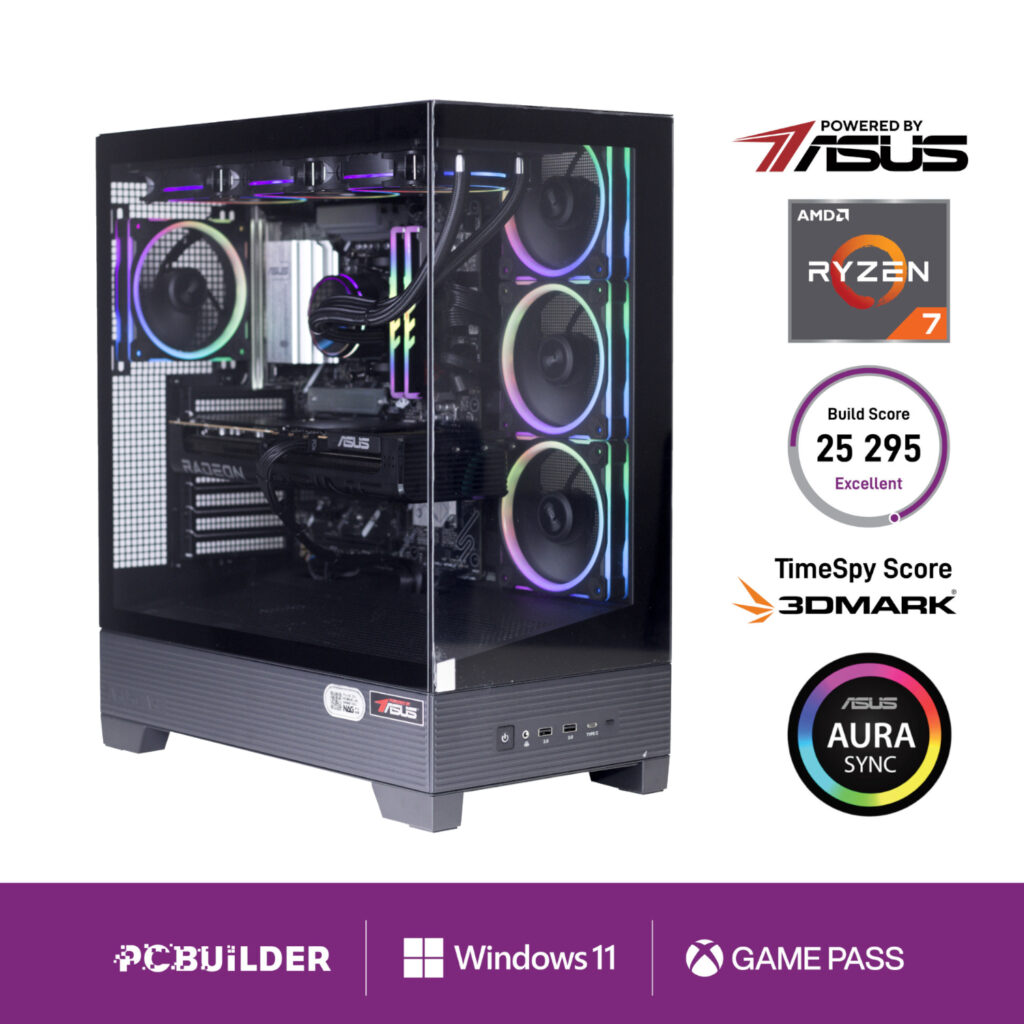 PCBuilder Ryzen 7 7800X3D MAXIMUS Windows 11 Gaming PC - Image 2