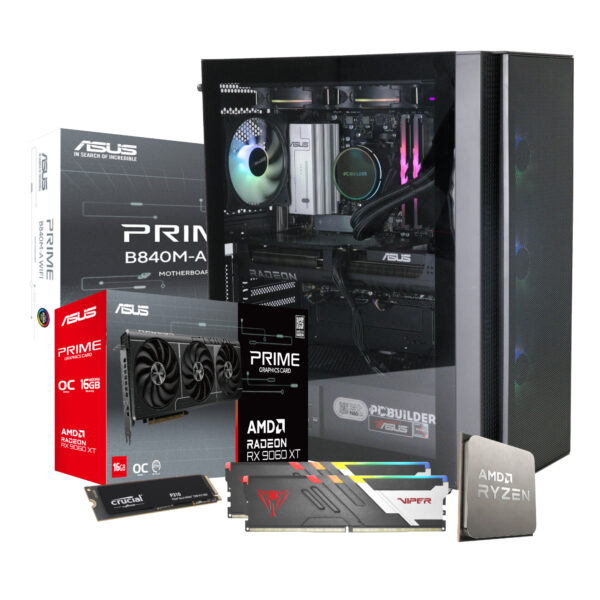 マウスコンピューター Ryzen5/16GB/SSD+HDD/Win11 PCBuilder Ryzen 5 7600 SEEKER Windows 11 Gaming PC - Syntech