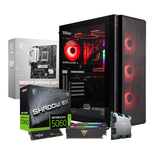 PCBuilder Ryzen 5 7600 SPECIALIST Windows 11 Gaming PC - Syntech