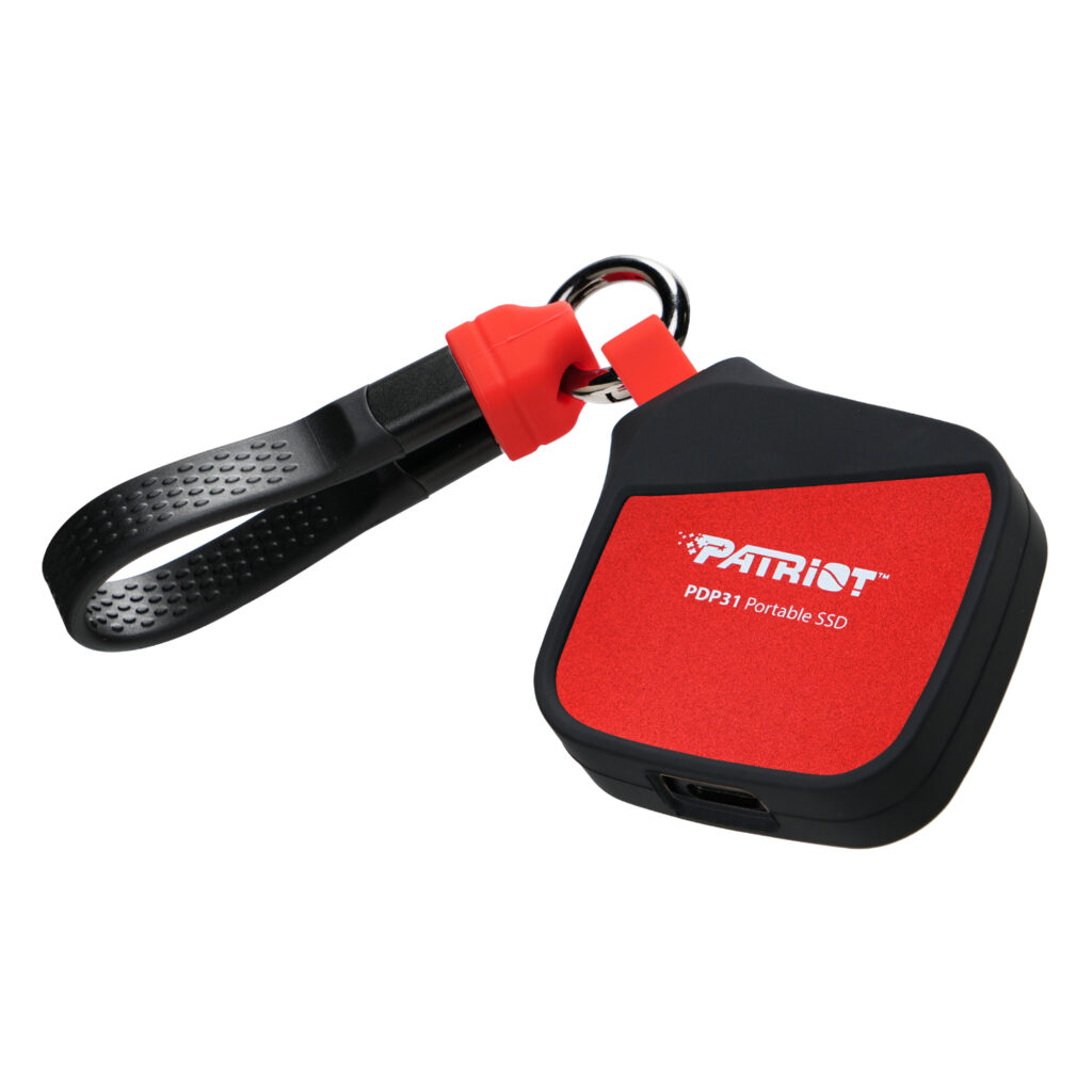 Patriot PDP31 1TB Type-C Portable SSD - Red / Black - Image 4