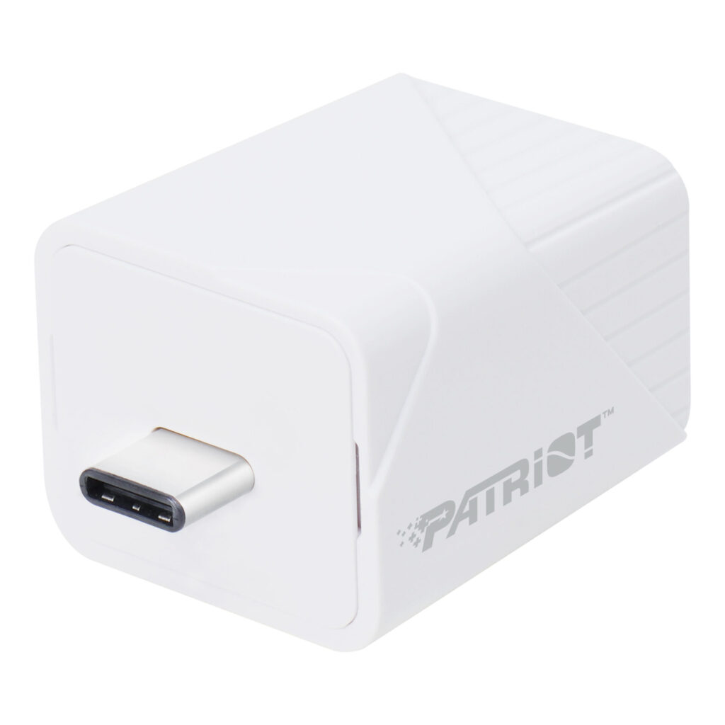 Patriot iLuxe Cube 1TB Type-C Smart Backup Solution - White - Image 5
