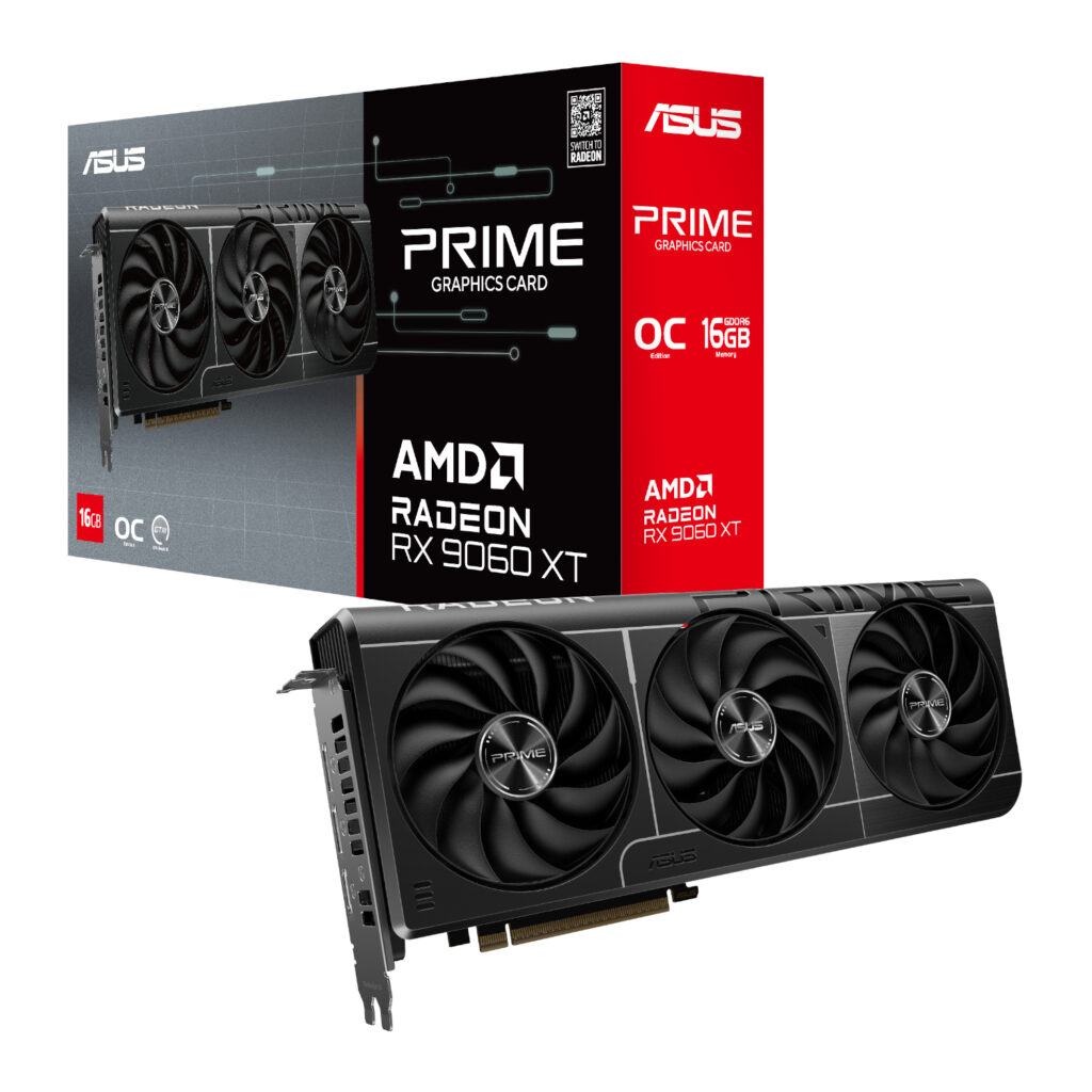 ASUS Prime Radeon RX 9060 XT OC 16GB GDDR6 Graphics Card - Image 5