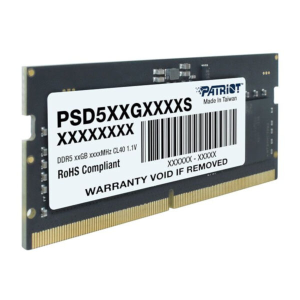 Patriot Signature Line DDR5 16GB 4800MHz Single Rank SODIMM