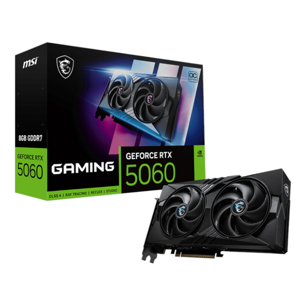 MSI GeForce RTX 5060 8GB GAMING OC Graphics Card - Image 2