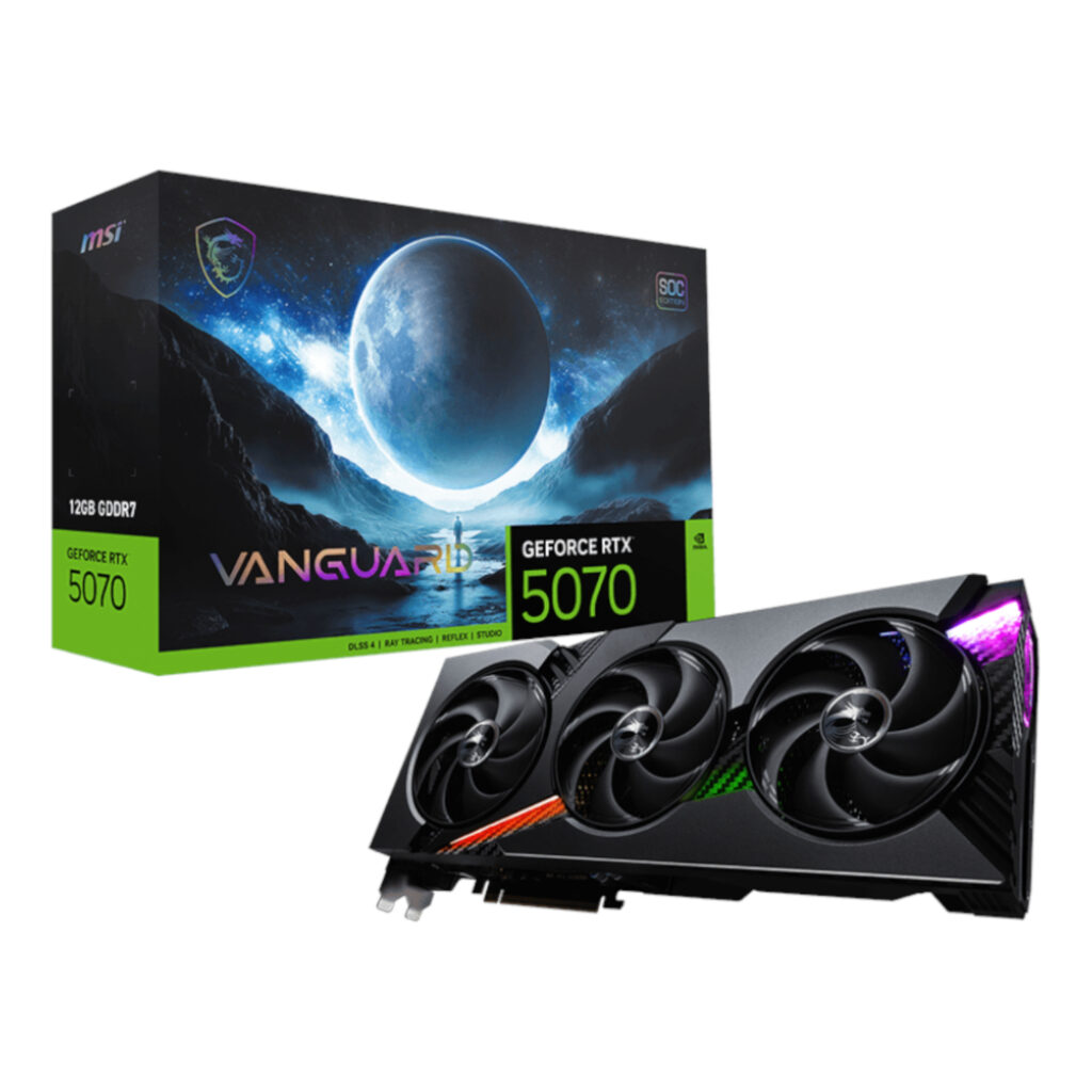 MSI GeForce RTX 5070 VANGUARD SOC 12GB Graphics Card - Image 5